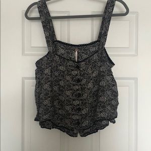 Free People Cropped Tank Top